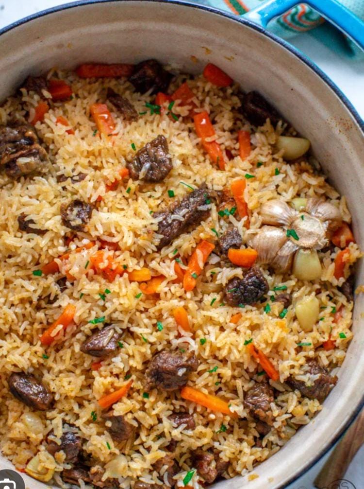 Zanzibarian beef pilau