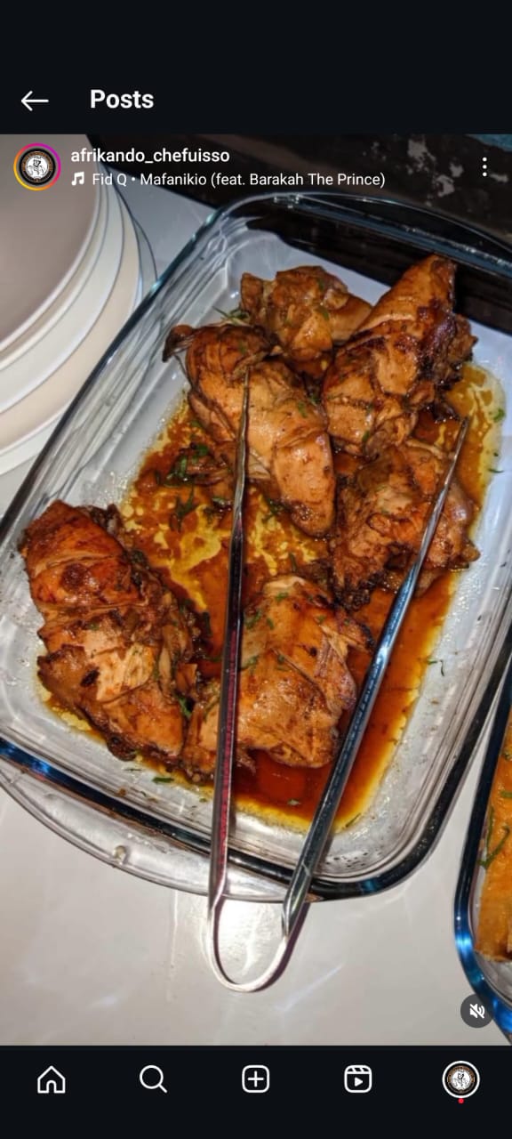 Half Mixed PCs Chicken Makange