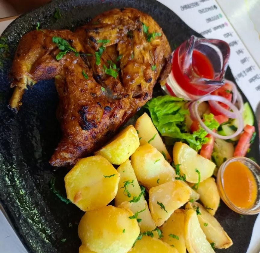 Half Chicken Kafoi BBQ