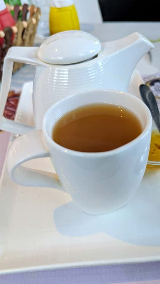 Black herbal tea