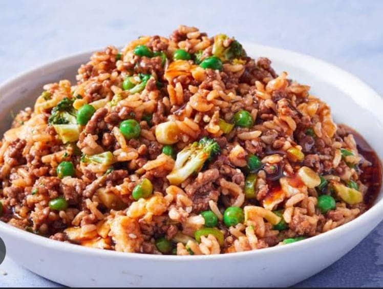 Mongolian rice