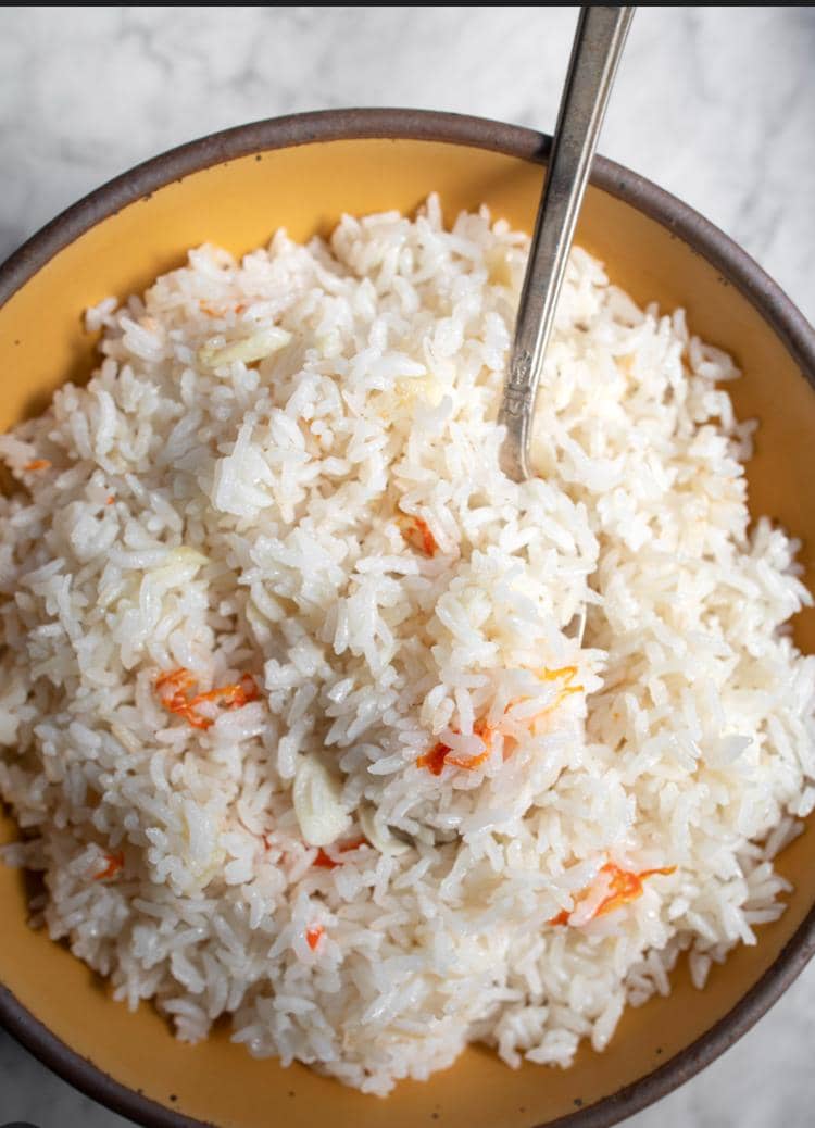Coconut rice